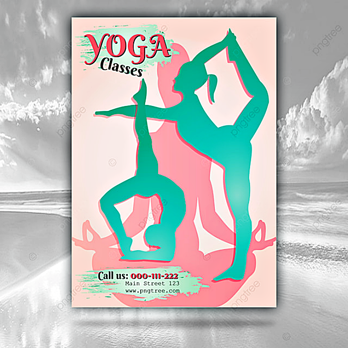 3 Mẫu Poster Đẹp Cho Phòng Tập Yoga